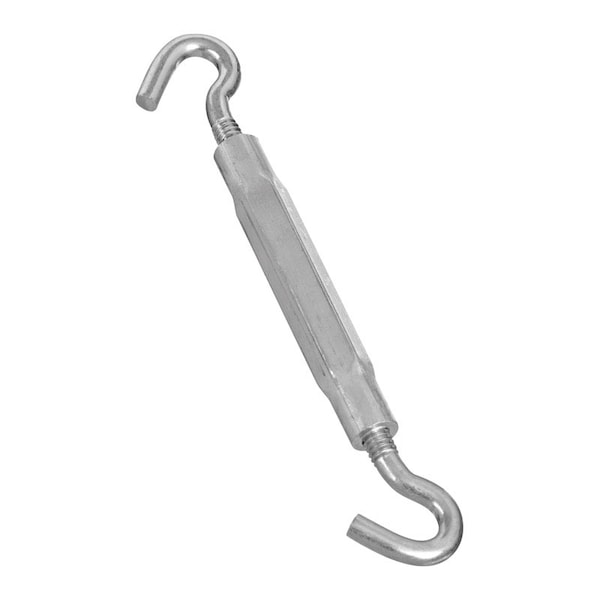National Hardware Zinc-Plated Aluminum/Steel Turnbuckle 90 lb. cap. 7.5 in. L N222-000 - main